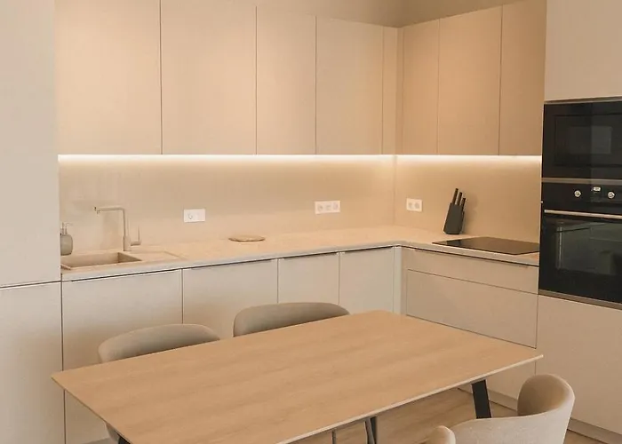 Apartament Chloe's Beige With Big Balcony, O2 Arena Praga