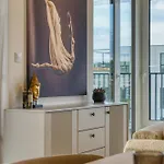 Chloé's Beige With Big Balcony, O2 Arena Appartamento Praga